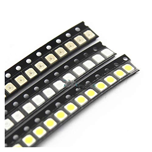 100 Stück helle 3528 1210 SMD LED Rot/Grün/Blau/Gelb/Weiß LED-Diode 3,52,81,9 mm Dioden AMNzOgOdL von AMNOOL