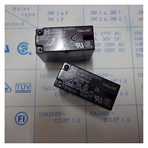 2 TEILE/LOS Leistungsrelais JW2SN-DC12V JW2SN-DC24V DIP-8 2 Öffnen 2 Schließen AJW7212 KHzIgRdY (Color : Jw2sn-dc24v) von AMNOOL