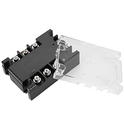 3-Phasen-10-A-DC-AC-Halbleiterrelaismodul, Relaisschaltkasten SSR-Eingang 3-32 VDC Last 24-480 VAC TSR-10DA H KHzIgRdY 3-Phasen-10-A-DC-AC-Halbleiterrelaismodul, Relaisschaltkasten SSR-Eingang 3-32 VDC Last 24-480 VAC TSR-10DA H KHzIgRdY von AMNOOL