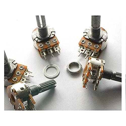 5 PCS WH148 50K B50K 6 Fuß 6 Pin Welle WH148 Verstärker Dual Stereo Potentiometer KHzIgRdY von AMNOOL