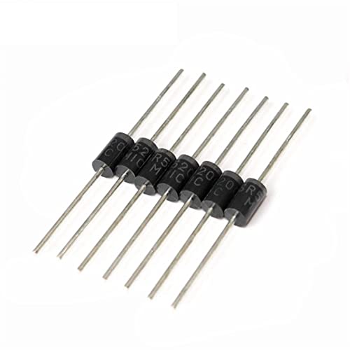 LED-Dioden 20 Stück/Lot SR5200 SB5200 Schottky-Barriere-Gleichrichterdiode 5A 200V DO-201AD/DO-27 Dioden AMNzOgOdL von AMNOOL