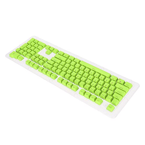 AMONIDA Tastatur-Set, ölabweisende Beschichtung, Ergonomisches Design, 106 Tasten, OEM-Höhe, Tastenkappen für Mechanische Tastatur (Grün) von AMONIDA