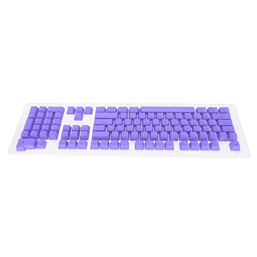 AMONIDA Tastatur-Set, ölabweisende Beschichtung, Ergonomisches Design, 106 Tasten, OEM-Höhe, Tastenkappen für Mechanische Tastatur (Lila) von AMONIDA