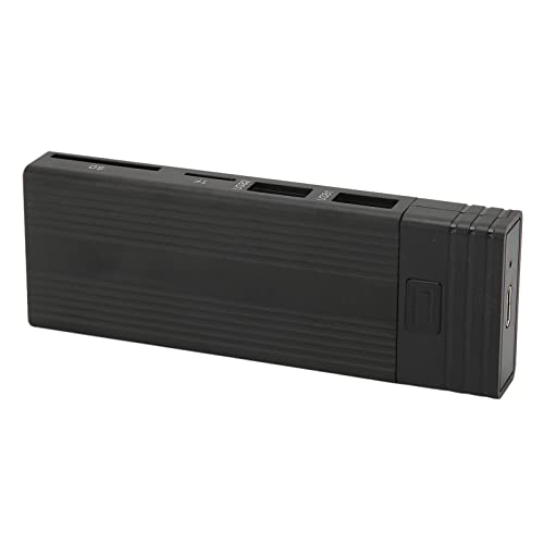 AMONIDA Typ C SSD-Gehäuse, Aluminiumkühlkörper Einfach zu Bedienendes USB C SSD-Gehäuse für PS5 für Computer für Tablets (Schwarz) von AMONIDA
