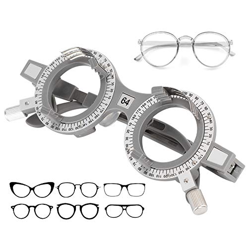 AMONIDA Versuchsrahmen, Versuchslinsenrahmen, Professional 64mm für Sonnenbrillen Brillen von AMONIDA