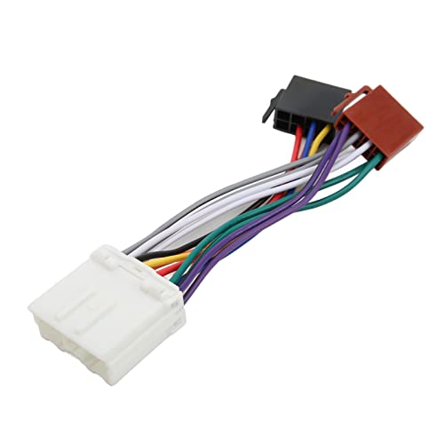 ISO Auto Radio Drahtseil Kabelbaum Stereo-Adapter, Radio ISO Kabelbaum Kunststoff Flexible CD Player Adapter Ersatz für MITSUBISHI Lancer Pajero ISO Auto Radio Drahtseil Kabelbaum Stereo-Adapter, Radio ISO Kabelbaum Kunststoff Flexible CD Player Adapter Ersatz für MITSUBISHI Lancer Pajero von AMONIDA