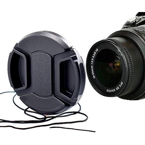 40.5mm Kamera Objektivdeckel,Objektivdeckel oder Zentrum Pinch Objektivdeckel für Nikon, Canon, Sony und andere DSLR-Kameras (40.5mm Kamera Objektivdeckel) von AMOPOFO
