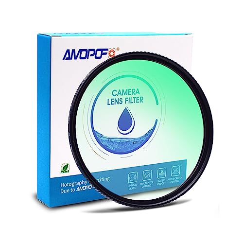 40.5mm Slim UV-Filter,3.5mm Ultra Slim 16 Schichten Multi-Beschichtung Objektiv UV Filter Ultraviolett Schutzfilter für 40.5mm Objektiv DSLR Kamera Filter(40.5mm UV Filter) von AMOPOFO