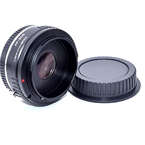 AF Objektiv zu EF Objektiv Adapter Adapterring,für Minolta(AF) Objektiv Objektiv Kompatibel für EF-S-Mount Kamera 7D,10D,20D,30D,40D,50D,60D,Rebel xt,T2i,T3,T3i,T4,400D,450D,1300D von AMOPOFO