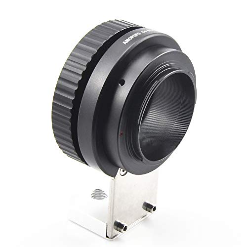 B4-NEX Objektiv Adapter Adapterring,für B4 2/3" Objektiv Kompatibel für Alpha E-Mount Kamera a7,a7S,a7II,NEX-3 NEX-5,NEX-C3,NEX-5N,NEX-7,NEX-F3,NEX-5R,NEX-6,B4 to NEX Mit Stativ von AMOPOFO