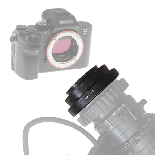 B4-NEX Objektiv Adapter Adapterring,für B4 2/3" Objektiv Kompatibel für Alpha E-Mount Kamera a7,a7S,a7II,NEX-3 NEX-5,NEX-C3,NEX-5N,NEX-7,NEX-F3,NEX-5R,NEX-6,B4 to NEX Mit Stativ B4-NEX Objektiv Adapter Adapterring,für B4 2/3" Objektiv Kompatibel für Alpha E-Mount Kamera a7,a7S,a7II,NEX-3 NEX-5,NEX-C3,NEX-5N,NEX-7,NEX-F3,NEX-5R,NEX-6,B4 to NEX Mit Stativ von AMOPOFO