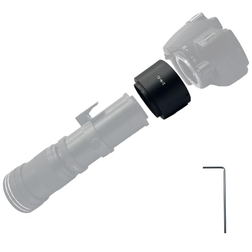 T2-Niko Z Objektivadapter Adapterring,T-Mount T2 Schraubgewinde Objektiv Kompatibel für Nik Z 7 und für Nik Z 6 Spiegellose Vollformatkamera,T2 to Niko Z Lens Adapter T2-Niko Z Objektivadapter Adapterring,T-Mount T2 Schraubgewinde Objektiv Kompatibel für Nik Z 7 und für Nik Z 6 Spiegellose Vollformatkamera,T2 to Niko Z Lens Adapter von AMOPOFO