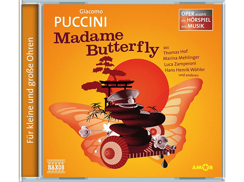 Hof/Mehlinger/Zamperoni/+ - Madame Butterfly (CD) von AMOR VERLA