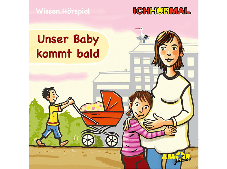 Wissen-Hörspiel ICHHöRMAL: Unser Baby kommt bald - (CD) von AMOR VERLA