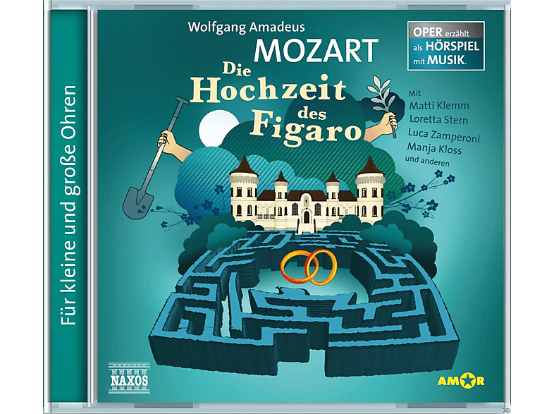 Zamperoni/Klemm/Stern/+ - Die Hochzeit des Figaro (CD) von AMOR VERLA