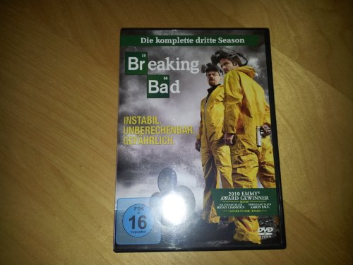 Breaking Bad - Season 3 [4 DVDs] von Sony Pictures Home Entertainment