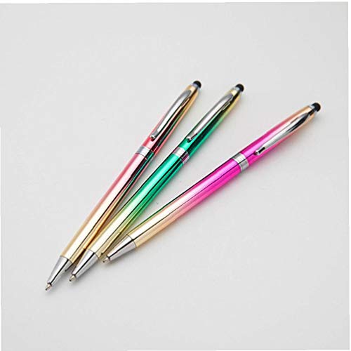 Amoyer Regenbogen-steigungs Kugelschreiber Metall Creativ Kugelschreiber 0.7mm Kugelschreiber Büro-schule Papier- Und Schreibwaren von AMOYER