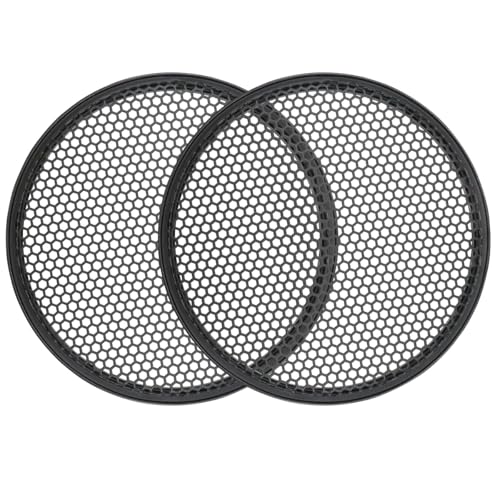 AMPIRE GCP165 16,5cm Lautsprechergitter/Grill mit Hexagon Waben Struktur | schwarz von Ampire