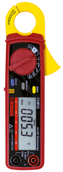AMP CHB15-D - Stromzange CHB15-D, digital, AC/DC, bis 200 A von AMPROBE