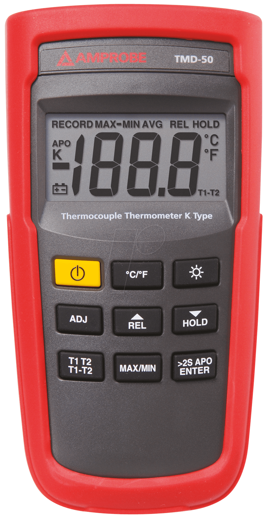 AMP TMD-50 - Digital-Thermometer TMD-50, -180 bis +1350°C von AMPROBE