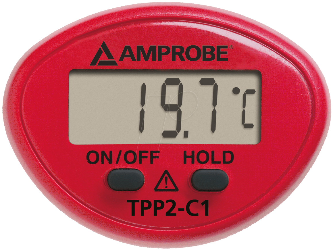 AMP TPP2-C1 - Taschenthermometer TPP2-C1, Oberflächenfühler, -50 bis +250°C von AMPROBE