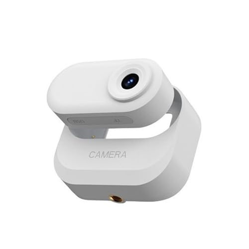 AMRTTWY Action-Kamera, Outdoor-Sportkamera Fahrradhelm Motorrad Bike Sport Mini Action Kamera Professioneller Body Cam Videorecorder for MTB,für Radfahren, Motorrad(White) von AMRTTWY