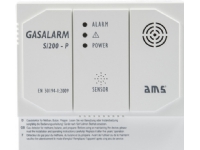 AMS S/200-P-230 V, Butan, Erdgas, Propan, Haus, 85 dB, AC, 230 V, 50 Hz von AMS