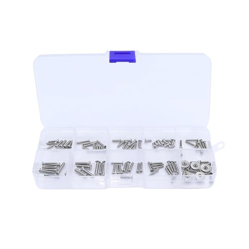 AMSLSIU 1 stücke Schrauben Kit Box Für 14210 14209 1/14 Aluminium Legierung On Road Fahrzeuge Silber RC Auto Zubehör Ersatzteile AMSLSIU 1 stücke Schrauben Kit Box Für 14210 14209 1/14 Aluminium Legierung On Road Fahrzeuge Silber RC Auto Zubehör Ersatzteile von AMSLSIU