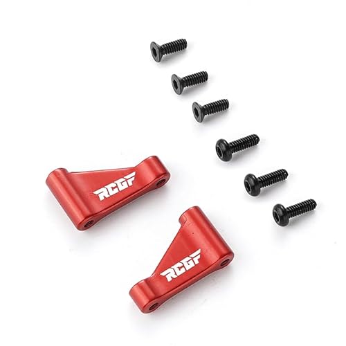 AMSLSIU 2 stücke 0,0625 Aluminium Legierung Front Brace Set Für Mini B Leichte RC Auto Zubehör ersatz Teile, Rot AMSLSIU 2 stücke 0,0625 Aluminium Legierung Front Brace Set Für Mini B Leichte RC Auto Zubehör ersatz Teile, Rot von AMSLSIU