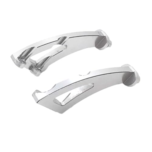 AMSLSIU 2x Aluminiumlegierung Upgrade Heckflügelhalterung für Wltoys 1/18 A949 RC Auto Metall Heckflügelbefestigungshalterung Aluminiumlegierung, Silber AMSLSIU 2x Aluminiumlegierung Upgrade Heckflügelhalterung für Wltoys 1/18 A949 RC Auto Metall Heckflügelbefestigungshalterung Aluminiumlegierung, Silber von AMSLSIU