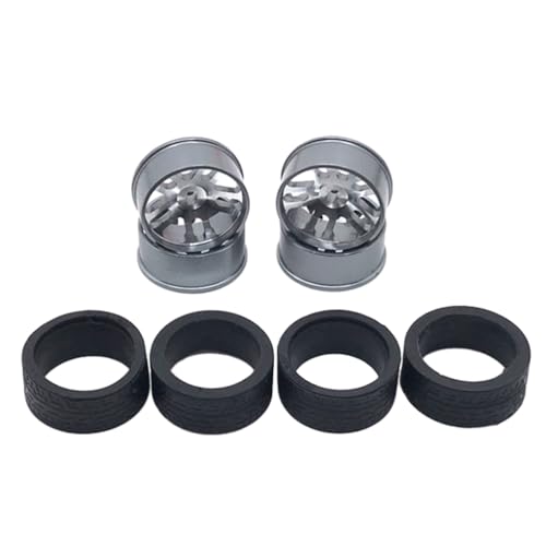 AMSLSIU 4 paket/los Felge Reifen Modifikation Teile Kompatibel Mit 1/28 Wltoys K969 Metall RC Auto Upgrade Teile RC Felge, Titan AMSLSIU 4 paket/los Felge Reifen Modifikation Teile Kompatibel Mit 1/28 Wltoys K969 Metall RC Auto Upgrade Teile RC Felge, Titan von AMSLSIU