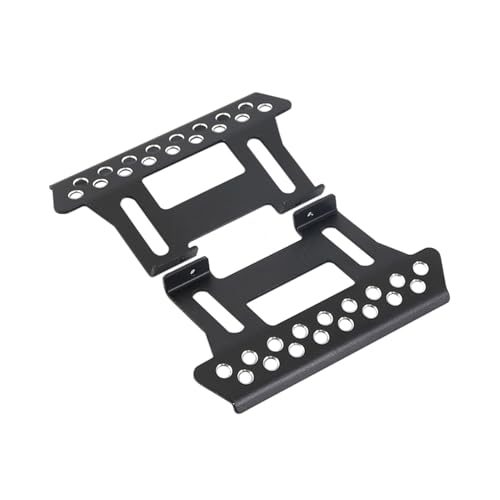 AMSLSIU Seite Kollision Pedale Für SCX10 Aluminium Legierung Crawler Slider Seite 2 stücke RC Auto Zubehör Ersatzteile RC Upgrade Teil, Schwarz AMSLSIU Seite Kollision Pedale Für SCX10 Aluminium Legierung Crawler Slider Seite 2 stücke RC Auto Zubehör Ersatzteile RC Upgrade Teil, Schwarz von AMSLSIU