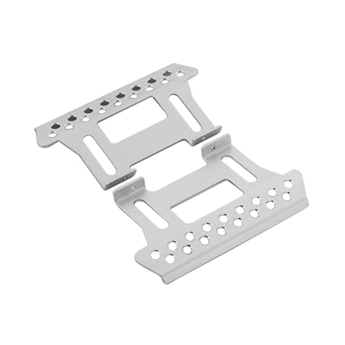 AMSLSIU Seite Kollision Pedale Für SCX10 Aluminium Legierung Crawler Slider Seite 2 stücke RC Auto Zubehör Ersatzteile RC Upgrade Teil, Silber AMSLSIU Seite Kollision Pedale Für SCX10 Aluminium Legierung Crawler Slider Seite 2 stücke RC Auto Zubehör Ersatzteile RC Upgrade Teil, Silber von AMSLSIU