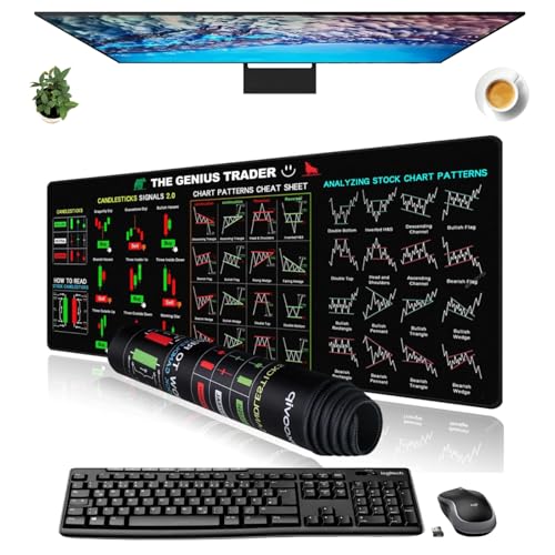 Trading Mousepad, 80x30cm Trading Mousepad, rutschfeste, Börsenhandel Und Office-Arbeit, Es ist EIN originelles Geschenk für Händler und Investment Enthusiasten Trading Mousepad, 80x30cm Trading Mousepad, rutschfeste, Börsenhandel Und Office-Arbeit, Es ist EIN originelles Geschenk für Händler und Investment Enthusiasten von AMSNINK