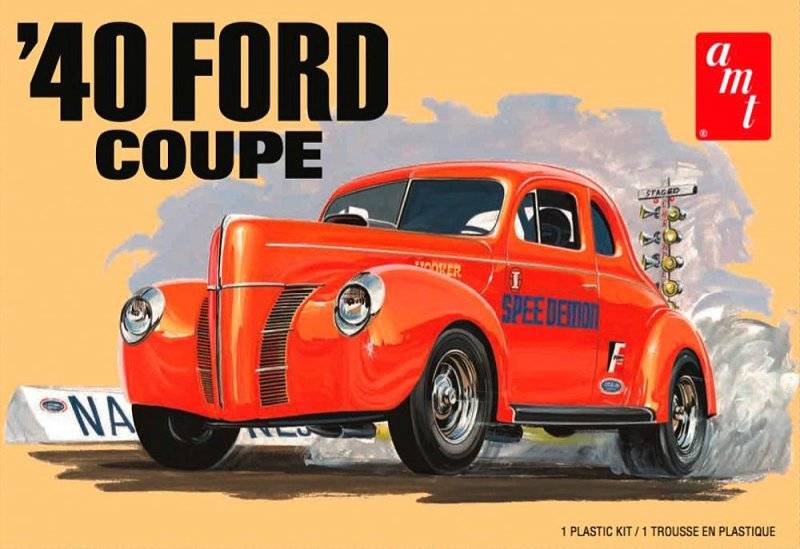 1940er Ford Coupe 2T von AMT/MPC