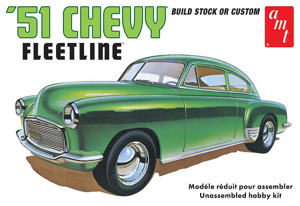 1951er Chevrolet Fleetline von AMT/MPC