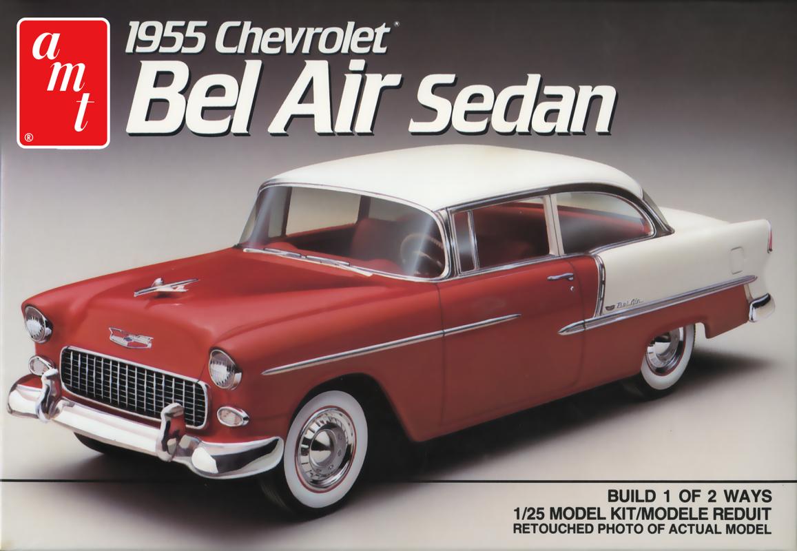 1955 Chevy Bel Air Sedan von AMT/MPC