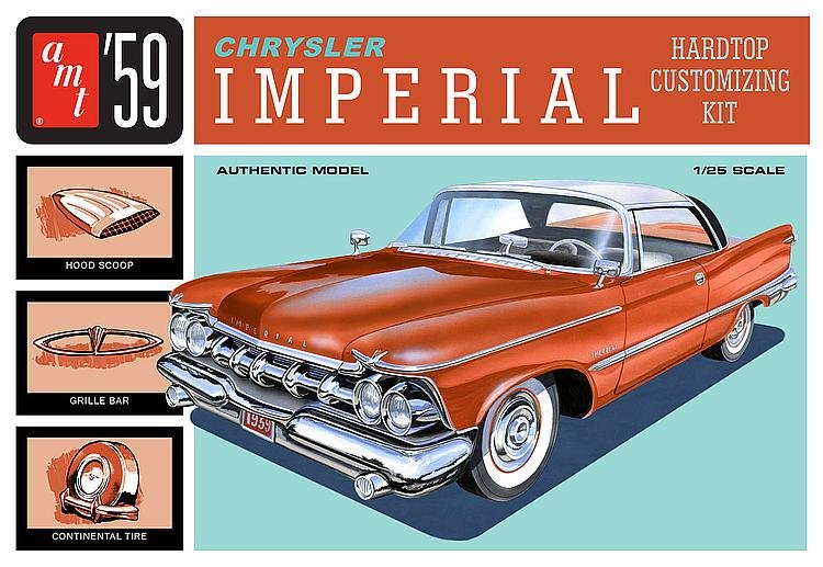 1959er Chrysler Imperial von AMT/MPC
