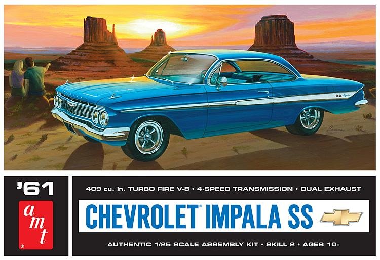 1961er Chevy Impala SS von AMT/MPC