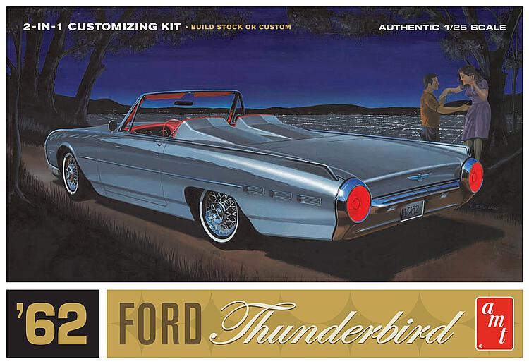 1962er Ford Thunderbird von AMT/MPC