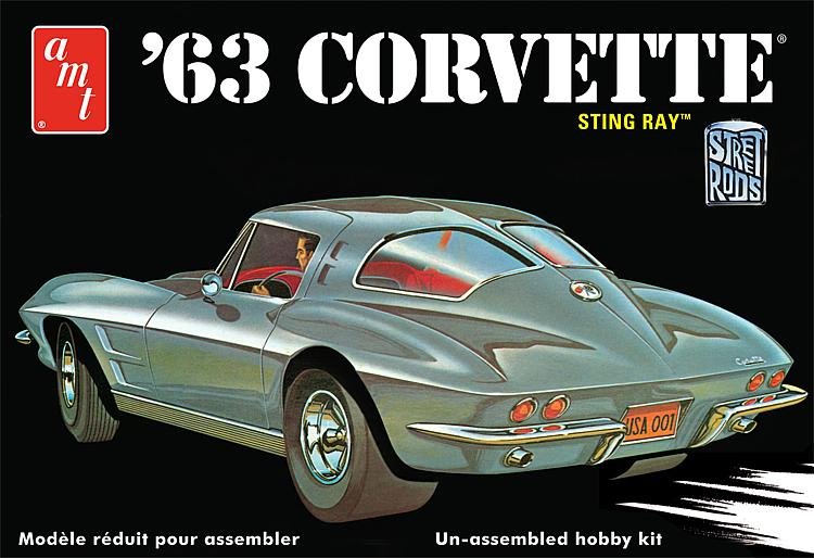 1963er Chevy Corvette Sting Ray 1963er Chevy Corvette Sting Ray von AMT/MPC