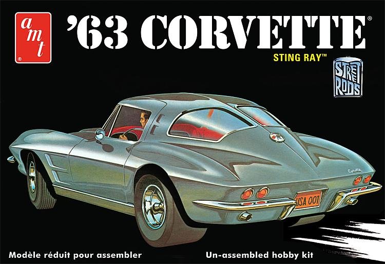 1963er Chevy Corvette Sting Ray von AMT/MPC