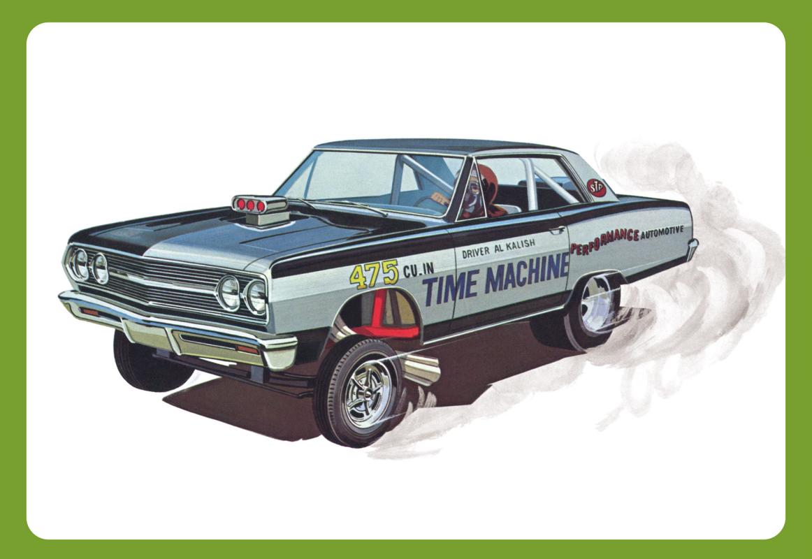 1965er Chevy Chevelle AWB Time Machine von AMT/MPC