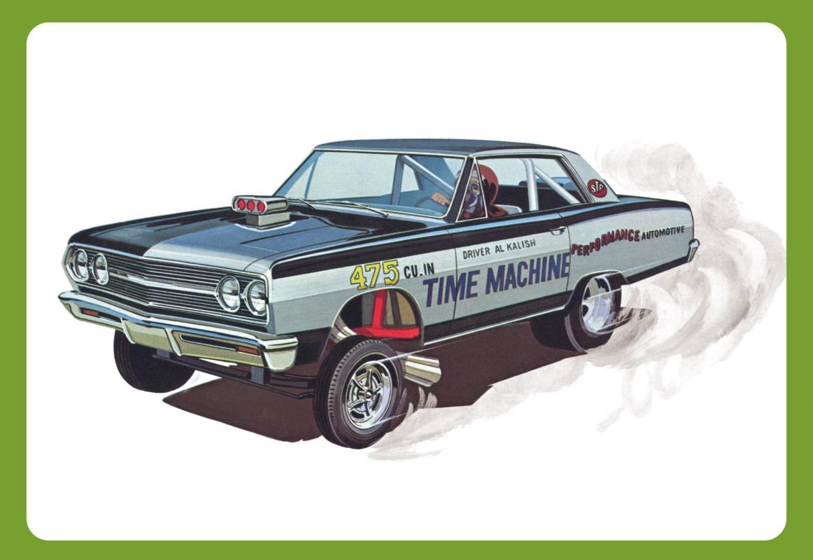 1965er Chevy Chevelle AWB Time Machine 1965er Chevy Chevelle AWB Time Machine von AMT/MPC