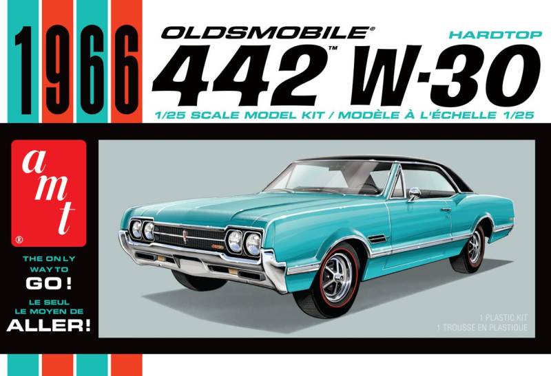 1966er Olds 442 Hartop von AMT/MPC