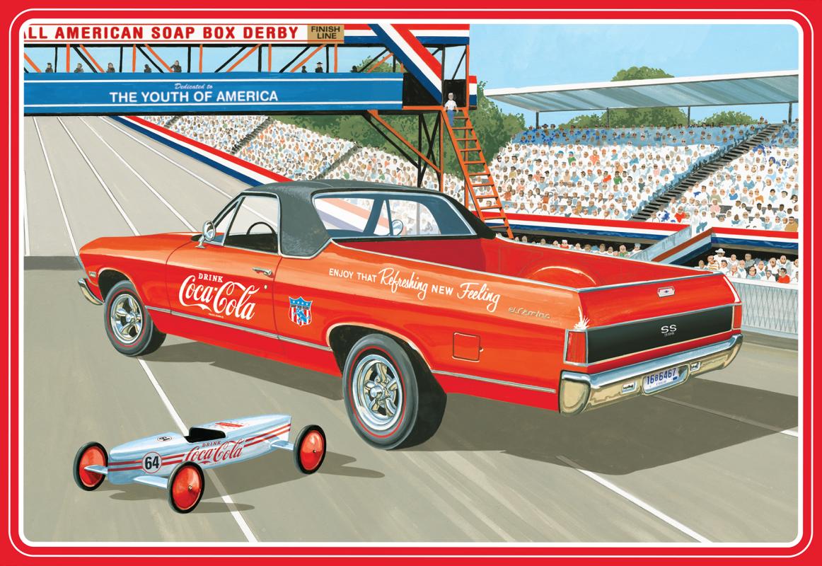 1968 Chevy El Camino SS (Coca-Cola) von AMT/MPC