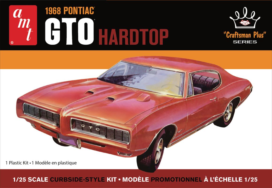 1968 Pontiac GTO Hardtop Craftsman Plus von AMT/MPC
