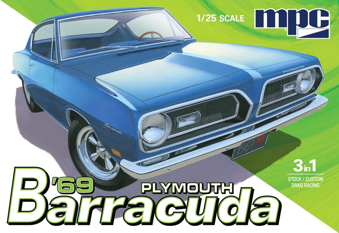 1969 Plymouth Barracuda von AMT/MPC