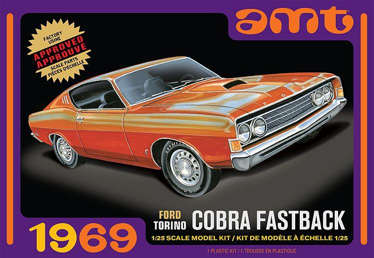 1969er Ford Torino Cobra Fastback 1969er Ford Torino Cobra Fastback von AMT/MPC