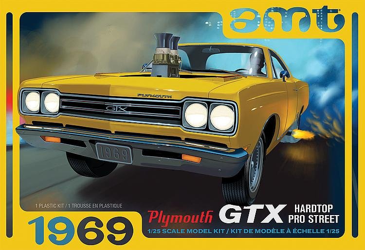 1969er Plymouth GTX Hardtop Pro Street 2T 1969er Plymouth GTX Hardtop Pro Street 2T von AMT/MPC